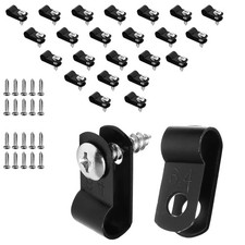 1/4 Inch R-Cable Clamps, 120pcs Nylon Wire Cable Clips picture