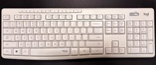 Logitech K295 Silent Touch Wireless Keyboard w/ Nano Receiver, Off-White picture