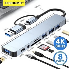 USB-C Hub Adapter - 5G Speed Multi Splitter for PC, Laptop & MacBook picture