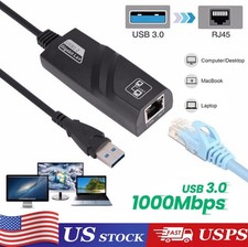 USB 3.0 Gigabit Ethernet LAN RJ45 1000Mbps Network Adapter For Windows PC picture