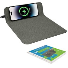Fast Wireless Charging Pad 15W, Office Desk Pad with Ultra-Smooth Surface Non... picture