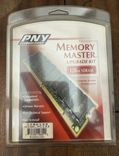 PNY Technologies 128MB SDRAM PC133 Memory Master Upgrade Kit New Sealed  picture