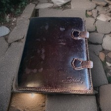 Saddleback Leather Company IPAD Case Coffee 9.5 x 7.5 School Work money. picture