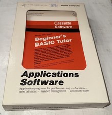 Vintage Texas Instruments Beginner's BASIC Tutor Cassette TI Home Computer picture
