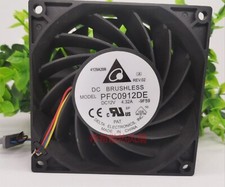 Delta PFC0912DE 9038 DC12V 4.32A 9CM 4-Wire Dual Ball Cooling Fan picture