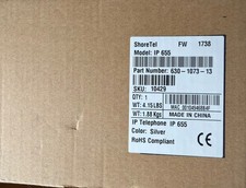 NEW OPEN - Mitel ShoreTel IP 655 630-1073-13 1042 IP VOIP Display Telephone picture