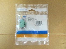 TE 1933286-6 DUPLEX LC ADAPTER SM-MM, SL HSG, AQUA (NEW) picture