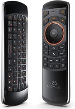 Rii K25 Multifunction Portable 2.4GHz Mini Wireless Fly Mouse Keyboard Black picture