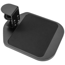 VIVO Black Clamp-on Mouse Pad Holder Platform, MOUNT-MS01B | Wooden Adjustabl... picture