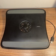 Belkin USB Laptop Cooling Pad Fan Stand Model F5L055 Black. Works great picture