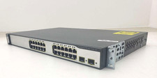 Cisco Catalyst 3750 Series POE 24 Network Switch WS-C3750-24PS-S Tested picture