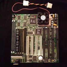 DFI 586ipvg rev A Motherboard w/RAM & SL27K CPU  picture