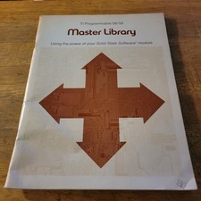 TI Programmable 58/59 Master Library Manual Using Power of Solid State Module picture
