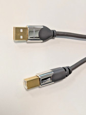 LINDY 1 Meter CROMO USB 2.0 Type A to B Cable (41581) picture