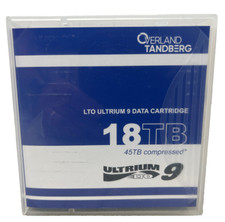 OVERLAND TANDBERG 434180 DATE CARTRIDGE LTO 9 ULTRIUM 18TB 45TB BUY picture