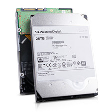 WD DC HC590 26TB WUH722626ALE6L4 0F65672 72K RPM SATA 6Gbs 512e 35 HDD G2U picture