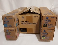 Konica Minolta, Toner Cartridge Set Wx-103, TN324C, TN324K, TN324M, TN324Y NEW picture