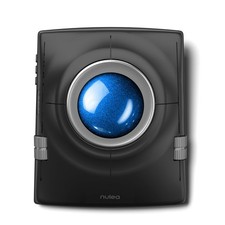 Nulea M512 Wireless Trackball Mouse, Ergonomic 55mm Trackball, 4 Level B-Blue  picture