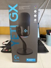 Logitech Yeti GX USB Gaming/Streaming Microphone, Black, Freestanding picture