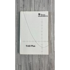 Texas Instruments TI-83 Plus Graphing Calculator Guidebook Manual 2004 picture