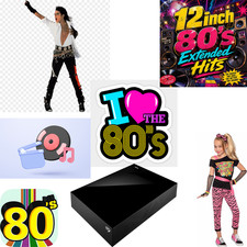 The Most Complete 80s Collection Of Music & Videos on an 8TB external hard drive picture