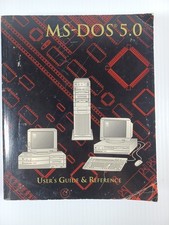MS DOS 5.0 User's Guide and Reference Manual - Gateway Edition Microsoft - Good picture