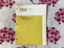 IBM SYSTEM/34 SYSTEM MEASUREMENT FACILITY REFERENCE MANUAL 4th Edition Jan. 1981 picture