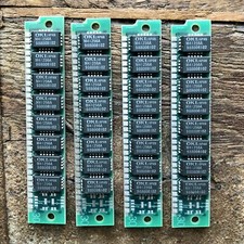 4X Vintage Apple RAM MAC SE OKI Chips 30-Pin SIMM Memory MSC2304-15YS9A 256K x9 picture