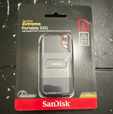 SanDisk Extreme Portable SSD 2TB 1050MB/s Read 1000MB/s Write Water Resistant picture
