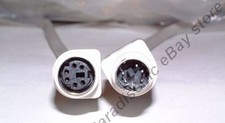 Lot2pk 6ft PS2 6pin Mini DIN Male~Female Extension Cable/Cord Mouse/Keyboard/KVM picture