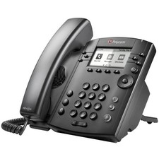 Polycom VVX 301 VoIP Phone HD Business Office Desktop 6 Line PoE 04161-16-08999 picture
