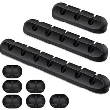 Cable Holder Clips Cable Management Cord Organizer Silicone USB Charging Cable picture