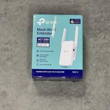 TP-Link RE315 AC1200 Dual-Band WiFi Extender Range Booster Mesh Signal White picture