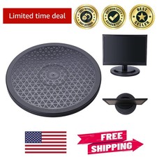 12-Inch Rotating Steel Ball Bearing Stand for TVs & Collectibles - 25kg Capacity picture