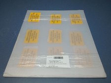 Lot of 20 FDM Foundation Sheets 325-00100 For 450mc 900mc ABS ASA PC-ABS PC NEW picture