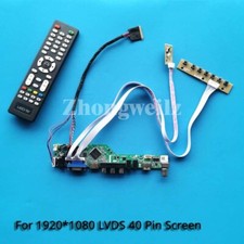 For LP156WF1-TLA1/TLB1 40Pin VGA+HDMI+AV+USB 1920x1080 LVDS LCD Driver Board Kit picture