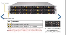 Supermicro Server X11DPU 2x Xeon 6130 18 Cores 128GB DDR4 4x U.2 NVME HBA RAIL X picture