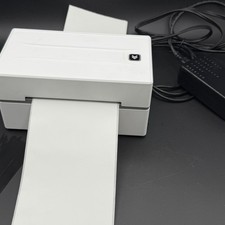 Munbyn White Thermal Printer (Model Y812BT) Working picture