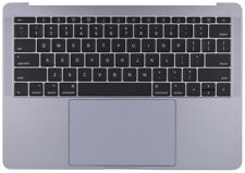 GENUINE MacBook Pro 13 2016 2017 A1708 Top Case Keyboard Touchpad - Space Gray picture