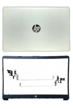 New For HP 15-DW 15s-DY 15s-DU TPN-C139 LCD Back Cover/Bezel/LCD Hinges Silver picture