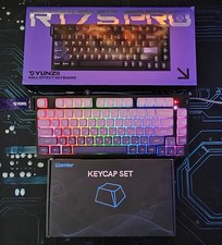 YUNZII RT75 PRO Dual 8K Wireless Gaming Keyboard + WOMIER THOCKY keycaps picture