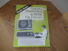 Vintage Radio Shack Computer Programming Book Basic 1977 picture