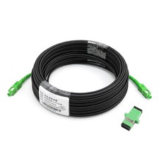APC SC to APC SC Patch Cord Single-mode 1-core Outdoor Cable + Adapter 20M-70M picture