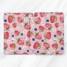 Cute Strawberry Blueberry Pink Case For iPad 10.2 Air 3 4 5 Pro 9.7 11 12.9 Mini picture