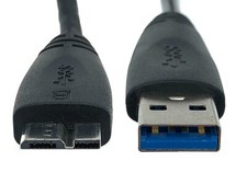 3ft USB 3.0 Data Sync Cable Black Cord for ASUS MB169B Portable LED Monitor picture