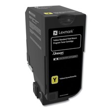 Lexmark 74C1SY0 (CS720/CS725/CX725) Return Program Toner, Yellow picture