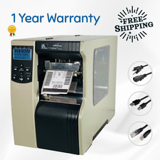 Refurbished Zebra 110Xi4 Thermal Transfer Label Printer 300 DPI 1 Year Warranty picture