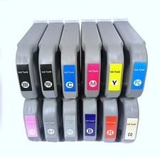 Set of 12 PFI-1700 Ink Tank for Canon Ipf Pro 2000 4000 4100 6000 PFI1700 picture