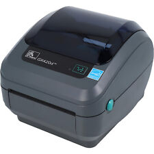 Zebra GX420d Direct Thermal USB Parallel Label Printer with Cables Power Supply picture