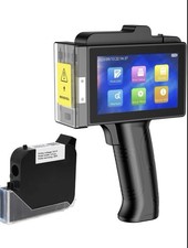 TIJ800P Handheld Inkjet Printer 1 inch Portable Handheld Printer Gun 5 Inch S... picture